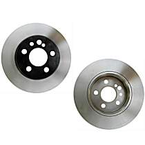 SET-RAY96763-2 Rear Brake Disc, Plain Surface, Solid, 5 Lugs, 290.07 mm,, Specialty Performance Series
