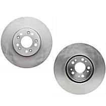 SET-RAY96838-2 Front Brake Disc, Plain Surface, Vented, 5 Lugs, 320.04 mm,, Specialty Performance Series