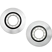 Front Brake Disc, Plain Surface, Vented, 12 Lugs, 293.12 mm, 4 X 2, With 11.54 in. Diameter Rotor, 14001lb To 16000lb GVW, Specialty Truck, Medium Duty & School Bus Series