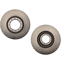 Front Brake Disc, Plain Surface, Vented, 12 Lugs, 362.97 mm OD, R-Line Series