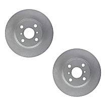 SET-RAY980201FZN-2 Front Brake Disc, Plain Surface, Vented, 4 Lugs 255.02 mm OD Element3 Series