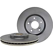 Front Brake Disc, Plain Surface, Vented, 5 Lugs, 329.69 mm, AWD, Base, R-Line Series