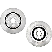 Front Brake Disc, Plain Surface, Vented, 5 Lugs, 327.91 mm, R-Line Series