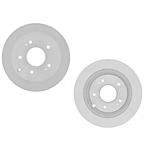 Rear Brake Disc, Plain Surface, Solid, 5 Lugs, 188.98 mm ID and 262.13 mm OD, Element3 Series