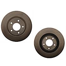 Brake Disc, Plain Surface, Vented, 5 Lugs, 294 mm, 2.0L 4Cyl, R-Line Series