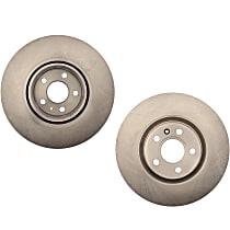 SET-RAY982272R-2 Front Brake Disc, Plain Surface, Vented, R-Line Series