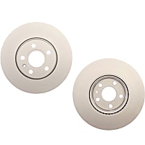 SET-RAY982496-2 Front Brake Disc, Plain Surface, Vented, Specialty Performance Series