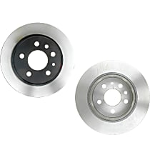 SET-RAY9941-2 Rear Brake Disc, Plain Surface, Solid, 5 Lugs 10.98 in. Specialty Performance Series