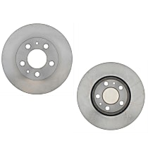SET-RAY9982R-2 Front Brake Disc, Plain Surface, Vented, R-Line Series