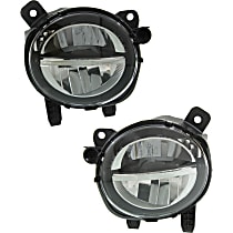 Front, Driver and Passenger Side Fog Lights, With bulb(s), LED