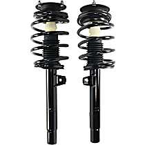 Front, Driver and Passenger Side Fully Loaded Struts, E46 Body Style, For Models without Sport Handling Package