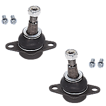 Front, Driver and Passenger Side, Lower, Frontward Ball Joints