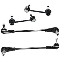 Front and Rear, Driver and Passenger Side Sway Bar Links