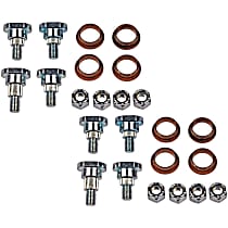 Door Hinge Repair Kit - Direct Fit, Set of 2