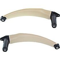 Door Pull Strap - Front or Rear, Driver and Passenger Side, Beige, Plastic