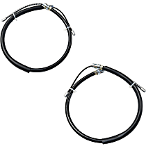 Parking Brake Cable - Direct Fit, Set of 2
