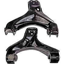 Front, Driver and Passenger Side, Lower Control Arm, Without Ball Stud