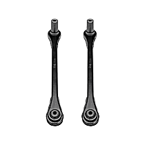 SET-RB522380-2 Track Bar - Black, Steel, Direct Fit, Set of 2