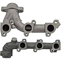 Front and Rear, Exhaust Manifold, 6 Cyl 3.0L