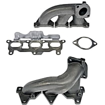 SET-RB674414 Driver and Passenger Side Exhaust Manifold, 50-State Legal