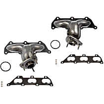 SET-RB674735 Driver and Passenger Side Exhaust Manifold, 50-State Legal