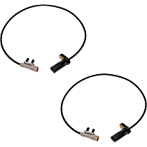 Rear, Driver and Passenger Side ABS Speed Sensor - Set of 2