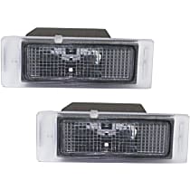 Rear, Driver and Passenger Side License Plate Lights