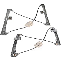 SET-RB740141 Front, Driver and Passenger Side OE Solutions Series Power Window Regulator, Without Motor