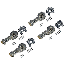 Front and Rear, Driver and Passenger Side Window Motor, New, OE Solutions Series