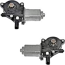 SET-RB742831-F Front, Driver and Passenger Side Window Motor, New, Sedan, OE Solutions Series
