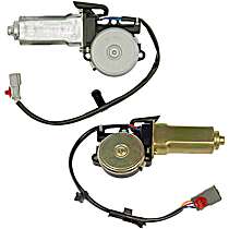SET-RB742840-F Front, Driver and Passenger Side Window Motor, New, OE Solutions Series
