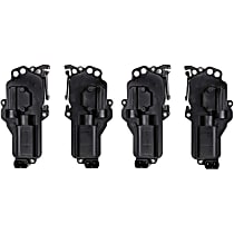 Front and Rear, Driver and Passenger Side Door Lock Actuator, Sedan