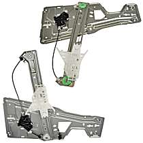 SET-RB748518-F Front, Driver and Passenger Side OE Solutions Series Power Window Regulator, With Motor