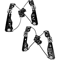 SET-RB752868-F Front, Driver and Passenger Side OE Solutions Series Power Window Regulator, Without Motor