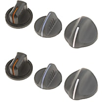 SET-RB76899-2 A/C Control Knob - Direct Fit, Set of 2