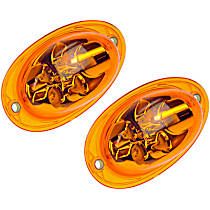 SET-RB8885200-2 Front, Driver and Passenger Side Turn Signal Light, With bulb(s), HD Solutions Series