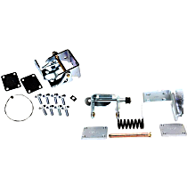 Front, Driver Side, Upper and Lower Door Hinge, Door Side