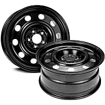 SET-RB939108-2 Steel Black Wheel, 17 in. X 7.5 in., 5 x 114.3 mm Bolt Pattern