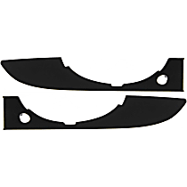 Front, Driver and Passenger Side, Lower Fog Light Trim, mfrbodycodename : B7, 3rd Generation, For Models Without Sport Package, With Fog Light Holes, Primed