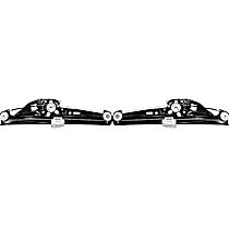 Rear, Driver and Passenger Side Power Window Regulator, Without Motor