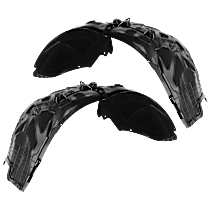 Front, Driver and Passenger Side Fender Liner, CAPA Certified