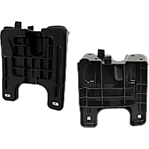 Front, Driver and Passenger Side, Rear Section Fender Supports, Rear Section