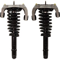 Front, Driver and Passenger Side Fully Loaded Strut