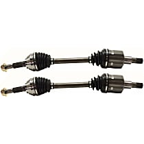 Front, Driver and Passenger Side Axle Assembly, Naturally Aspirated, DOHC, GAS, Sport Utility