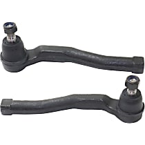Front, Driver and Passenger Side, Outer Tie Rod Ends
