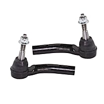 Front, Driver and Passenger Side, Outer Tie Rod End, RPO Code NJ2 Belt Drive Electric Power