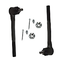 Front, Driver and Passenger Side, Inner Tie Rod Ends