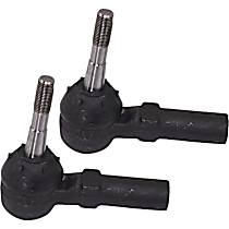 Front, Driver and Passenger Side, Outer Tie Rod End
