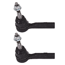Front, Driver and Passenger Side, Outer Tie Rod Ends