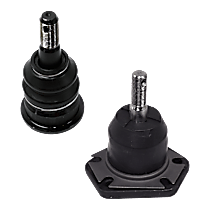 Front, Driver and Passenger Side, Upper and Lower Ball Joint
